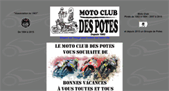 Desktop Screenshot of motoclubdespotes.fr